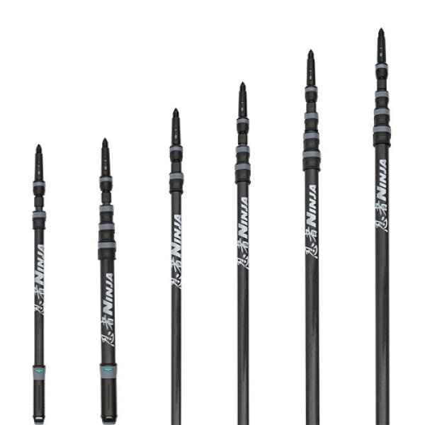 画像2: 【長物該当品】ウンガー ニンジャカーボンテレスコピックポール (2)