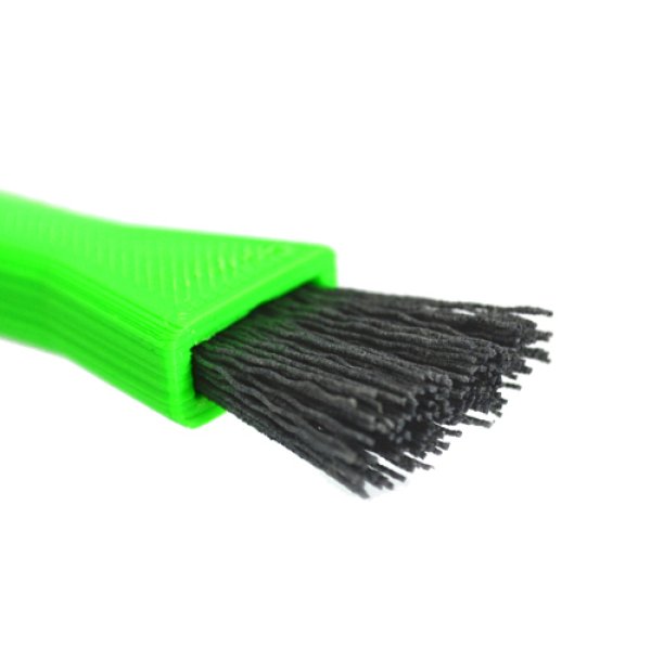 画像2: ダントツ　筆ブラシ フラット (2)