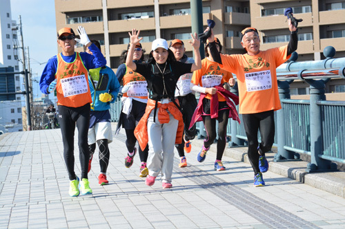 広島夢舞いマラソン開催